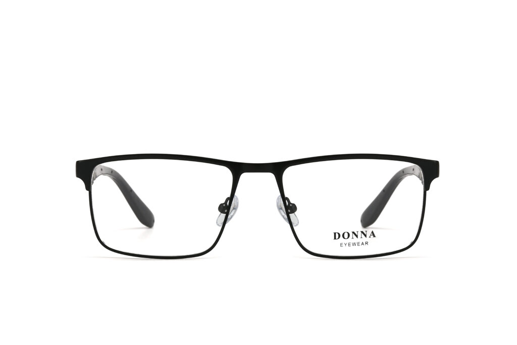 Dn3143 sophisticated metal square glasses donna usa